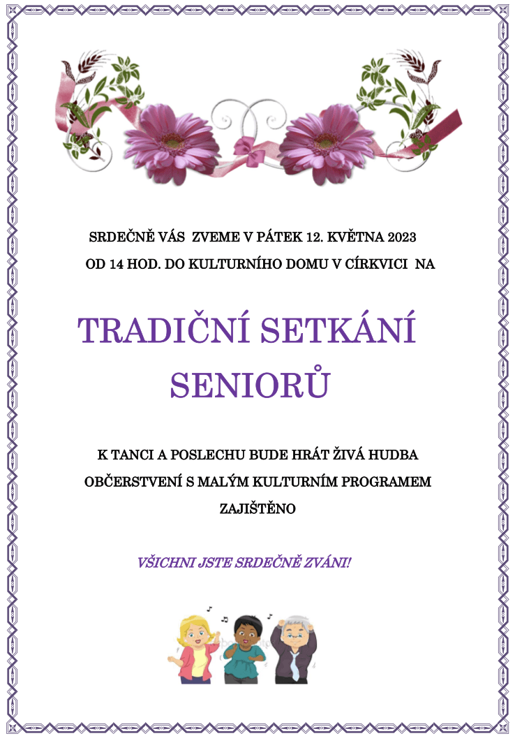 Tradiční setkání seniorů