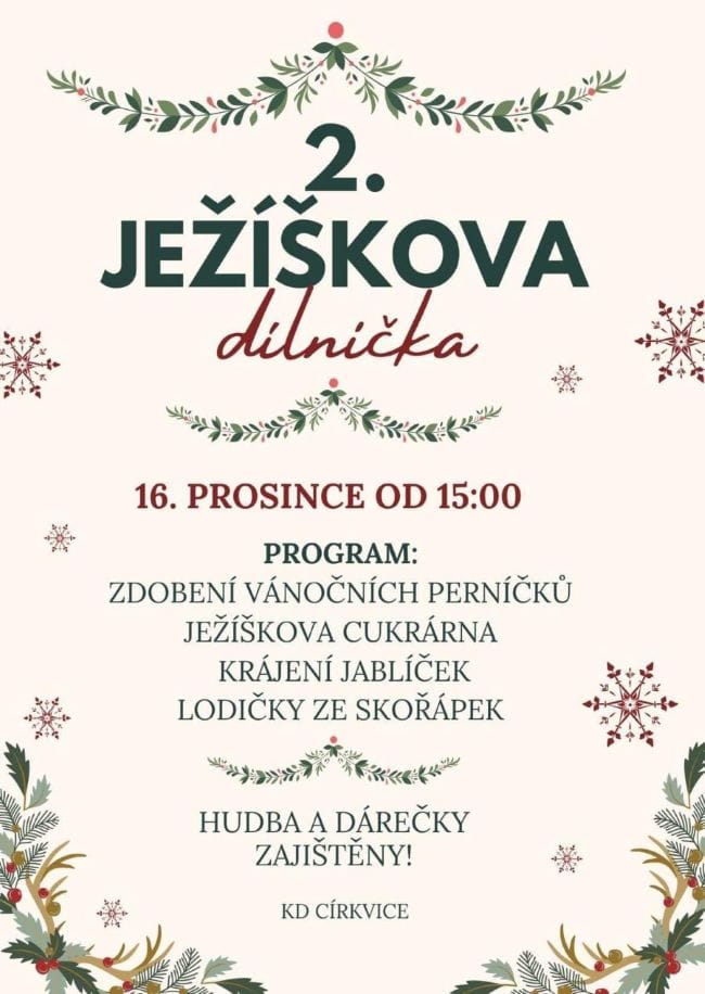 2. Ježíškova dílnička